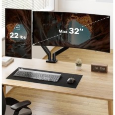 Ergear EGDS15B držák pro 2 monitory 17-32 palců VESA 75/100