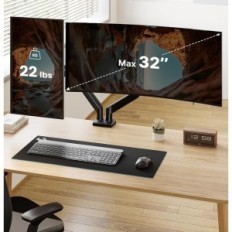 ERGEAR EGDS15B laikiklis 2 monitoriai 17-32 colių VESA 75/100