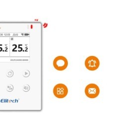 Langaton lämpötila-tallennin Elitech RCW-800W Wi-Fi sovelluksella