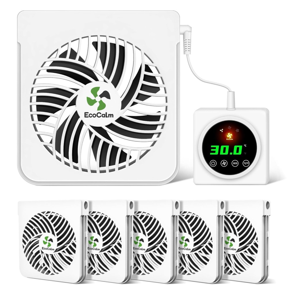 Set od 6 ECOCAM KP-CRV2408 ventilatora za grijač termostata