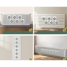 Sada 6 fanoušků EcoCalm KP-CRV2408 pro topení termostatu