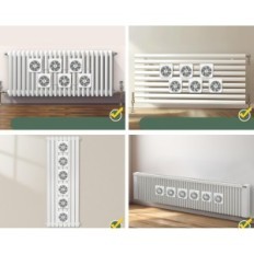 Set di 6 fan ecocalm KP-CRV2408 per un riscaldatore di termostato