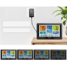 Exhibition of the Weather Station by UL33390D with a rain and windmill