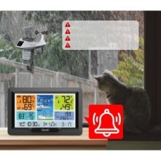 Exhibition of the Weather Station by UL33390D with a rain and windmill