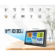 Exhibition of the Weather Station by UL33390D with a rain and windmill