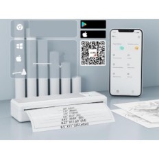 Vretti P83 A4 A4 Thermische printer, compatibel met Android en iOS