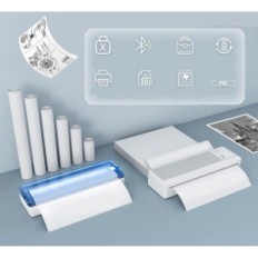 Vretti P83 A4 A4 Stampante termica, compatibile con Android e IOS