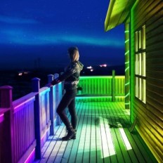 LED-nauha Ailbton 60m RGB IP68 Outdoor Sovelluksen ohjaus