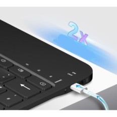 Koristi se magnetski nuflaz X9 tipkovnica za ipad Pro 13 "M4 2024 Qwertz