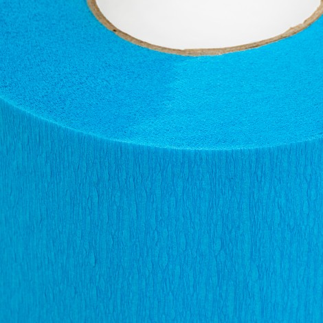 Kapperspapieren kraag 5 stuks blauw — detailopname