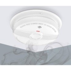 Set of 5 smoke sensors Heiman HM-633PHW wireless smoke detectors
