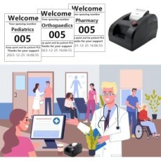 CYSJF K-TR + TR 58mm tiskárna tiskárny. Úprava PC