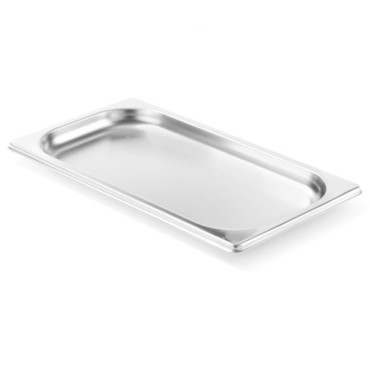 Linha de aço inoxidável de aço inoxidável GN 1/3 de contêiner. 20 mm - Hendi 801550