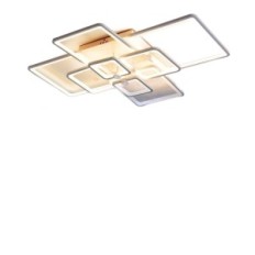 Exhibition Modern LED Ceiling Light 120W Adjustable 8 Squares Pilot