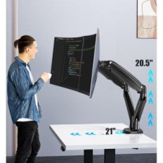 Ausstellungshalter für zwei Huanuo HNDS12 Monitore 15-35 "bis 12 kg