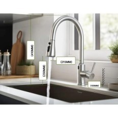 Köögi aku andur ja venitatud tromb 3 360 ° režiimid