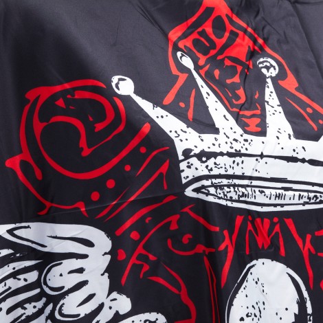 Barberkappe med elastik J-457 — nærbillede af overflade