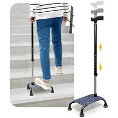 No hay juego de palos para escalar las escaleras de MyBow para personas mayores