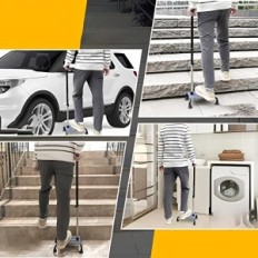 No hay juego de palos para escalar las escaleras de MyBow para personas mayores