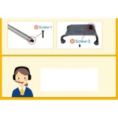 No hay juego de palos para escalar las escaleras de MyBow para personas mayores