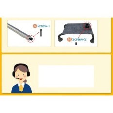 No hay juego de palos para escalar las escaleras de MyBow para personas mayores