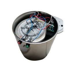 Distillero de agua SPOLEHLI usado 220V Jarra de vidrio