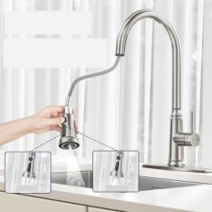 Arrisea Touch Vandhane Til Køkkenvask, Touch Kitchen batterier