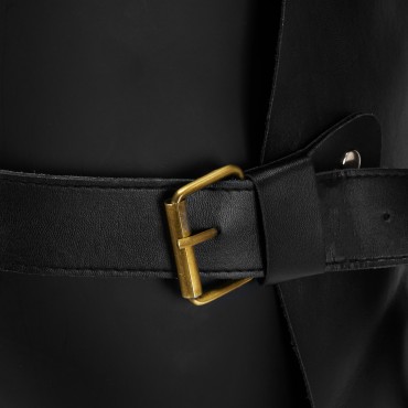 Čierna zástera K-508 — detail rukoväte