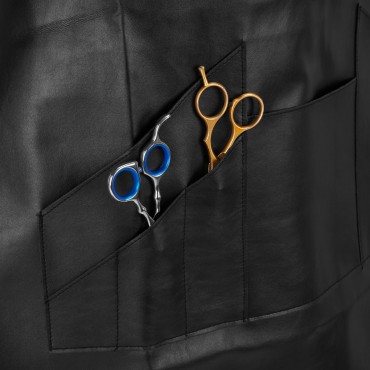 Sort forklæde K-508 — nærbillede af overflade