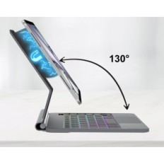 "Sengbirch Magic" klaviatūros klaviatūra "iPad Air" 13 "m3 nuo QWERTZ juodo dėklo