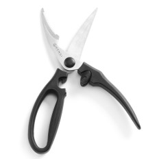 Tijeras de cocina hechas de acero al carbono para aves de corral - Hendi 856314