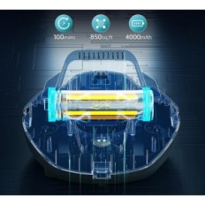 Robot för rengöring av förbehållspoolen, för pooler upp till 80 m2 utställning