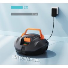 Robot for cleaning the coastering pool, for pools up to 80 m2 exhibition