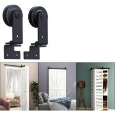 BouniaJuy F04STS 122 cm Deursysteem 58 cm Vaste stof