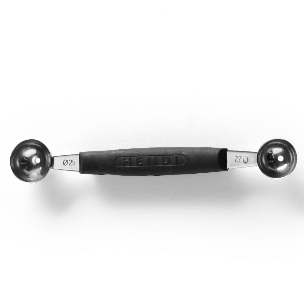 Doppio coltello decorativo per palle in acciaio inossidabile - Hendi 856000