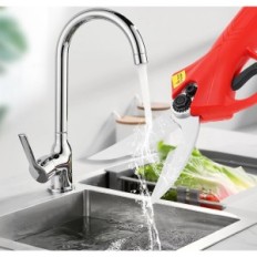 Skadad elektrisk matlagning sax för fisk och grönsaker fjäderfäben