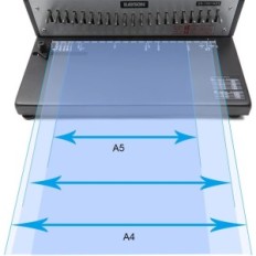 Rayson SD-1501A21 Bindungsmaschine 12 Karten 200 Seiten 21 A4 Ringe