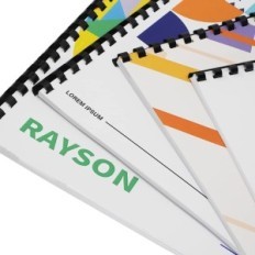 Rayson SD-1501A21 Binding machine 12 cards 200 pages 21 A4 Rings