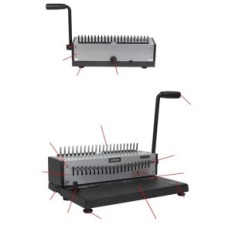 RAYSON SD-1501A21 BINDING MASKINER 12 KORT 200 sider 21 A4 Ringe