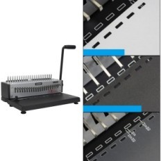 RAYSON SD-1501A21 Bindningsmaskin 12 Kort 200 sidor 21 A4 Ringar