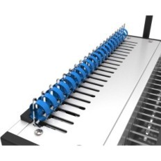 Rayson SD-1501A21 Bindungsmaschine 12 Karten 200 Seiten 21 A4 Ringe