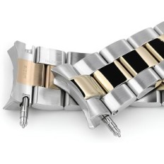 Miltat 22 mm relógio de ouro Seiko skx007 aço inoxidável sem kit