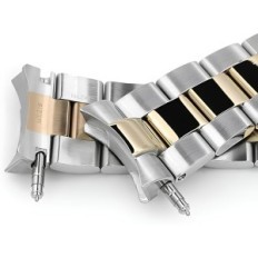 Miltat 22 mm χρυσό ρολόι Seiko SKX007 ανοξείδωτο χάλυβα δεν κιτ