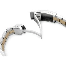 Miltat 22 mm Gold Watch Seiko Skx007 nehrđajući čelik bez kompleta