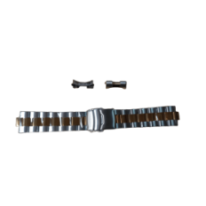 Miltat 22 mm Gold Watch Seiko Skx007 nehrđajući čelik bez kompleta