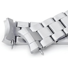 Miltat strap 20 mm for watch Seiko Baby MM 200 stainless steel size L