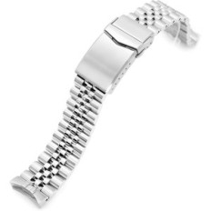 Miltat 20 mm Correa para ver Seiko 5-40 mm Matte Steel Tamaño L