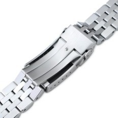 Miltat strap 20 mm 316L stainless steel for watch seiko do not set