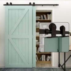 Sisite sottili Bonikluba J08DTS 244 cm a 2 porte da 115 cm