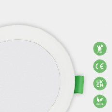 Použité Sada 6 LED skvrny LED ALUSSO 19-25W 3000-6500K